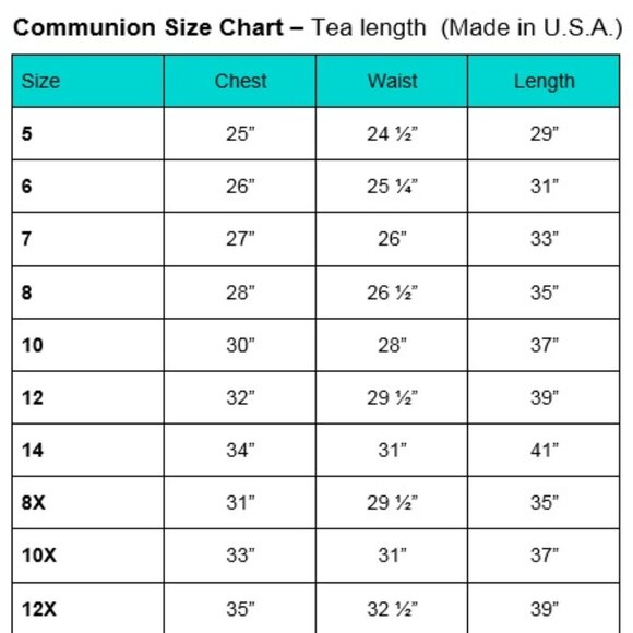 Size 10 - Girls White First Communion Dress w/ Smocked cotton (108) - Picture 3 of 4